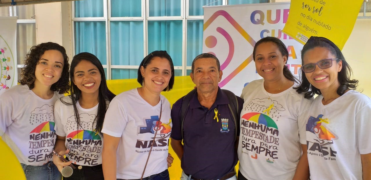 Camacã: NASF realiza ação no Setembro Amarelo